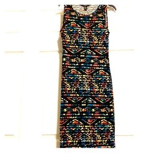 Multicolored maxi dress